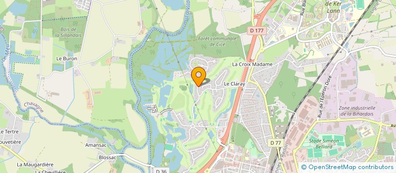 localisation de l'entreprise MONSIEUR NICOLAS LE BIGOT  BRUZ