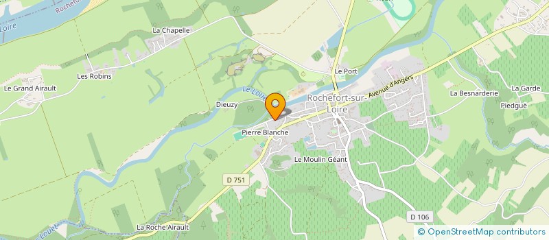 localisation de l'entreprise MONSIEUR NICOLAS LE BODIC à ROCHEFORT-SUR-LOIRE
