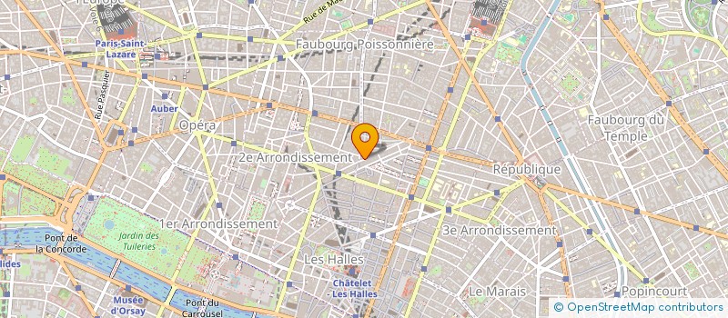 localisation de l'entreprise MONSIEUR NICOLAS LE CHEVALIER  PARIS