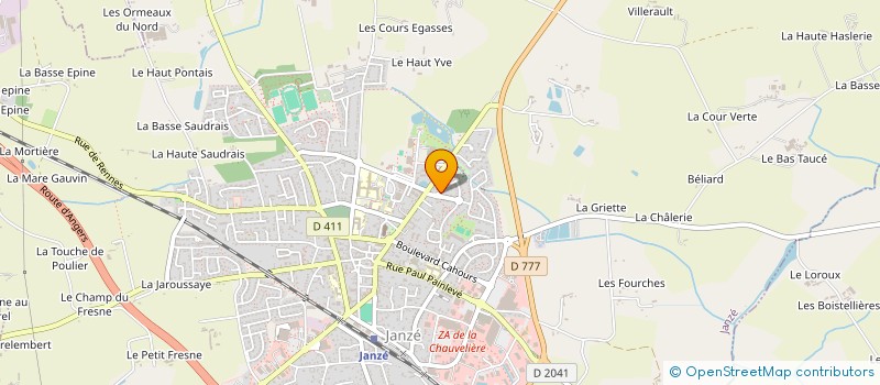 localisation de l'entreprise MONSIEUR NICOLAS LE COZ  JANZE