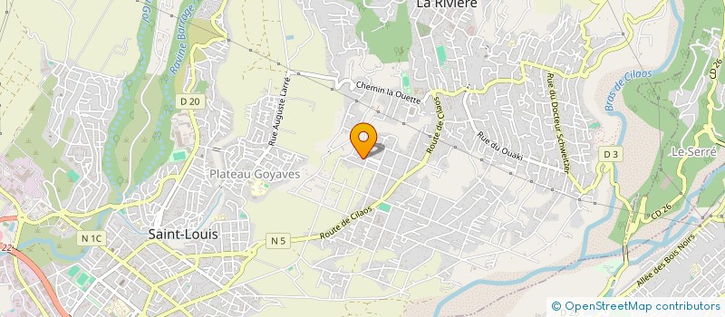 localisation de l'entreprise MONSIEUR NICOLAS LE CUNFF  SAINT-LOUIS