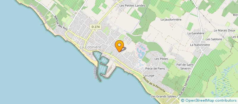 localisation de l'entreprise MONSIEUR NICOLAS LE DEVORE  SAINT-PIERRE-D'OLERON