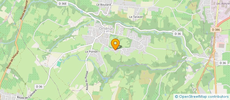 localisation de l'entreprise MONSIEUR NICOLAS LE DUAULT à ORLIENAS