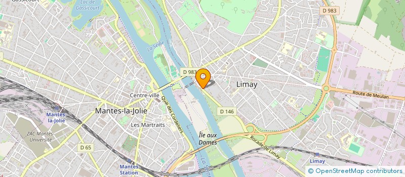 localisation de l'entreprise MONSIEUR NICOLAS LE FORESTIER  LIMAY