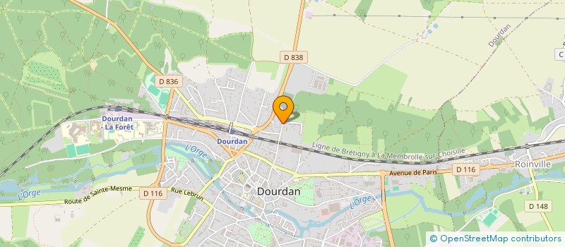 localisation de l'entreprise MONSIEUR NICOLAS LE GOFF à DOURDAN