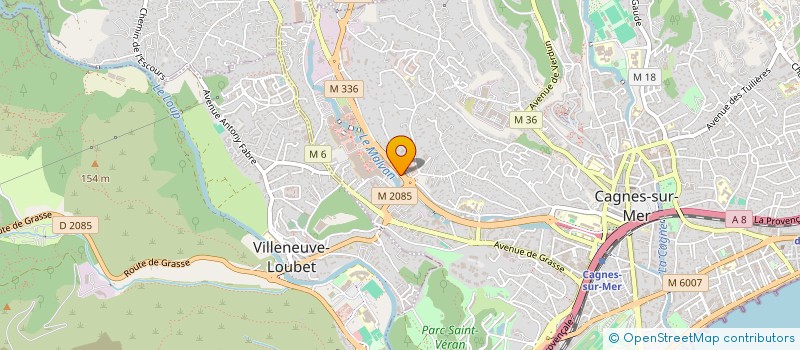 localisation de l'entreprise MONSIEUR NICOLAS LE GRAND à CAGNES-SUR-MER