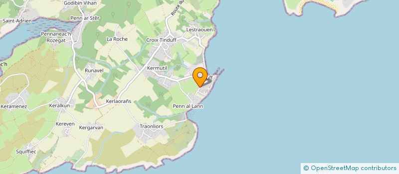 localisation de l'entreprise MONSIEUR NICOLAS LE GUERN  PLOUGASTEL-DAOULAS