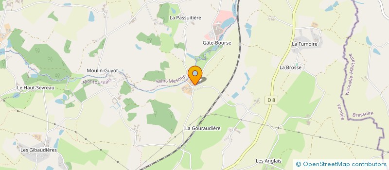 localisation de l'entreprise MONSIEUR NICOLAS LE LANN  MONTOURNAIS