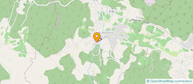 localisation de l'entreprise MONSIEUR NICOLAS LE MAT  SAINT-ANTONIN-DU-VAR
