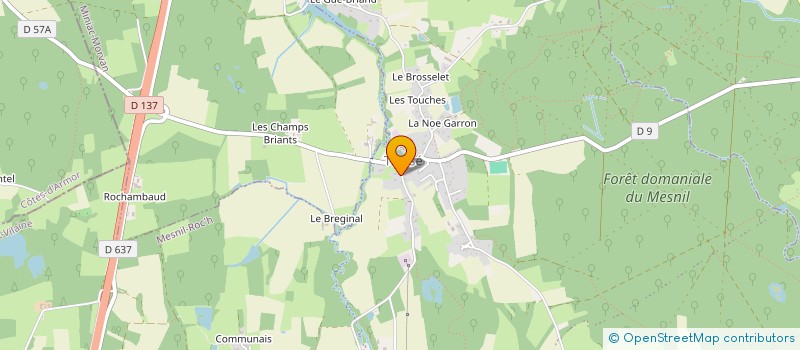 localisation de l'entreprise MONSIEUR NICOLAS LE MENEZ à MESNIL-ROC'H