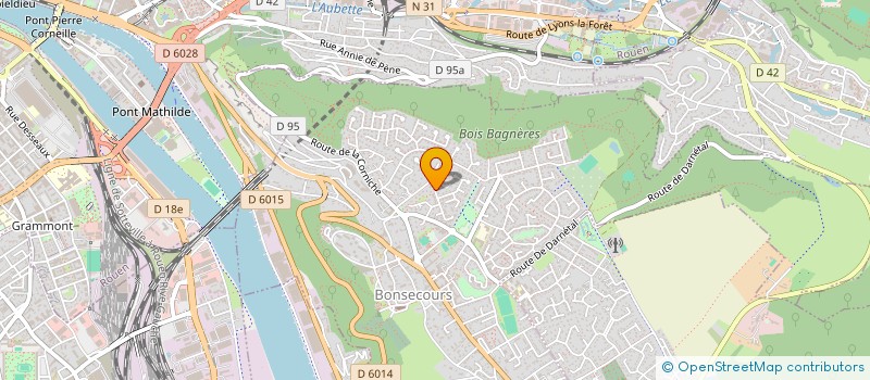 localisation de l'entreprise MONSIEUR NICOLAS LE MOUELLIC  BONSECOURS