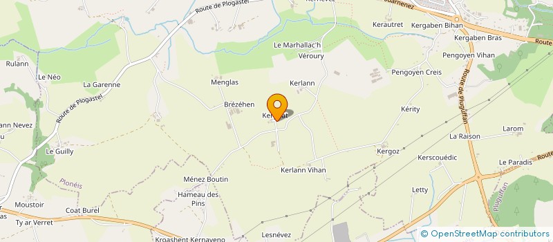 localisation de l'entreprise MONSIEUR NICOLAS LE POUPON à PLONEIS