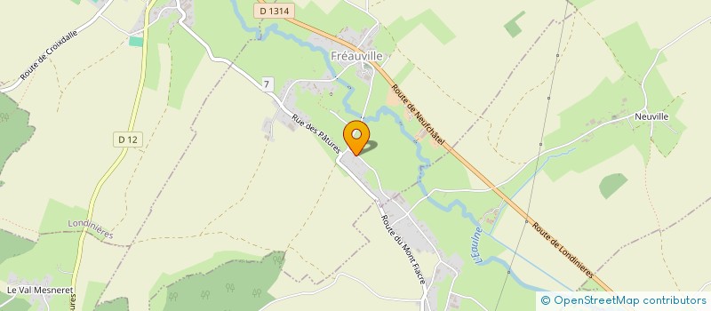 localisation de l'entreprise MONSIEUR NICOLAS LE RHUN  MORTEMER