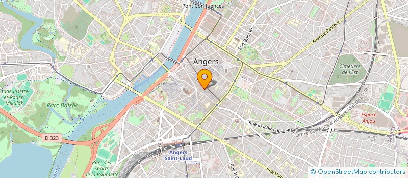 localisation de l'entreprise MONSIEUR NICOLAS LE ROI à ANGERS