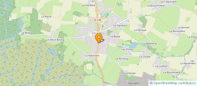 localisation de l'entreprise MONSIEUR NICOLAS LE VOT  PETIT-MARS