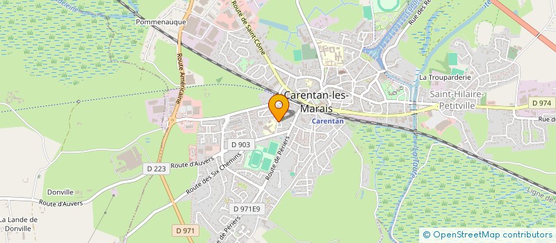 localisation de l'entreprise MONSIEUR NICOLAS LEARD  CARENTAN-LES-MARAIS