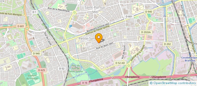 localisation de l'entreprise MONSIEUR NICOLAS LEBAS à DUNKERQUE