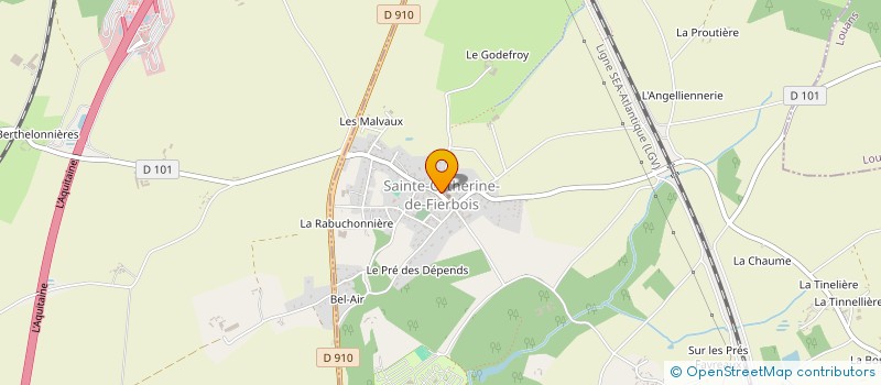 localisation de l'entreprise MONSIEUR NICOLAS LEBEE  SAINTE-CATHERINE-DE-FIERBOIS