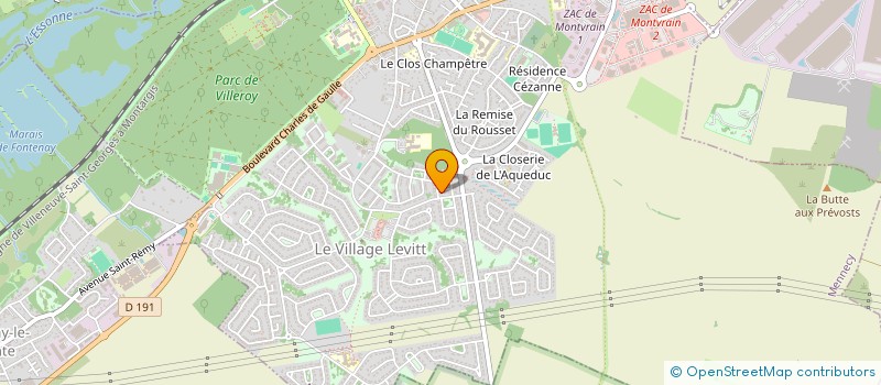 localisation de l'entreprise MONSIEUR NICOLAS LEBLAN à MENNECY