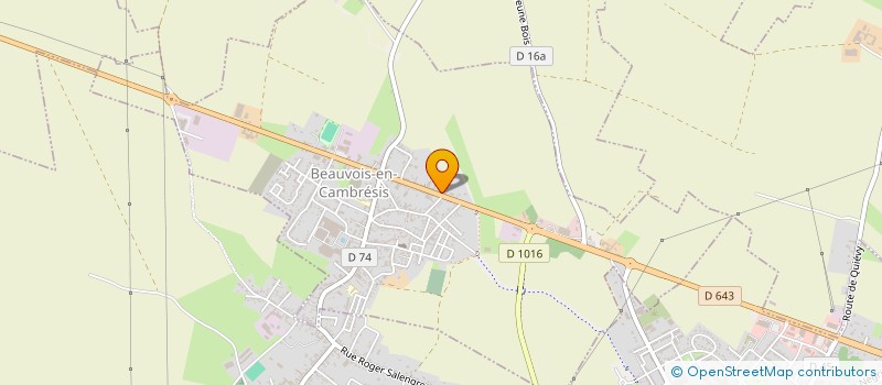 localisation de l'entreprise MONSIEUR NICOLAS LEBLANC  BEAUVOIS-EN-CAMBRESIS