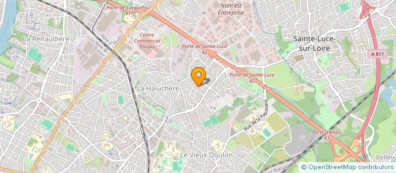 localisation de l'entreprise MONSIEUR NICOLAS LEBOEUF à NANTES