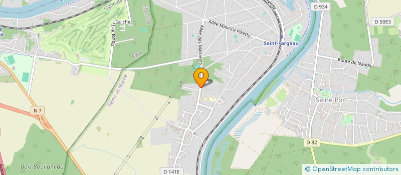 localisation de l'entreprise MONSIEUR NICOLAS LEBOUC  SAINT-FARGEAU-PONTHIERRY