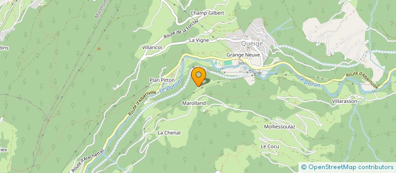 localisation de l'entreprise MONSIEUR NICOLAS LEBOUCHER  QUEIGE