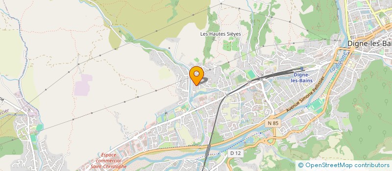 localisation de l'entreprise MONSIEUR NICOLAS LEBRUN à DIGNE-LES-BAINS