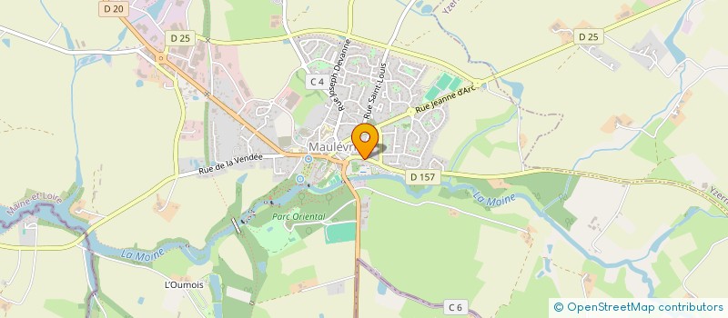 localisation de l'entreprise MONSIEUR NICOLAS LEBRUN  YZERNAY