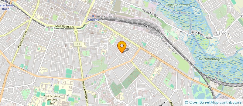 localisation de l'entreprise MONSIEUR NICOLAS LECLERC à AMIENS