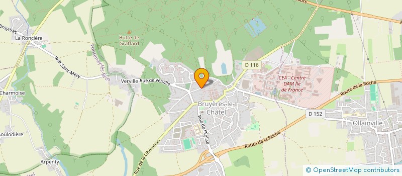 localisation de l'entreprise MONSIEUR NICOLAS LECLERCQ  BRUYERES-LE-CHATEL