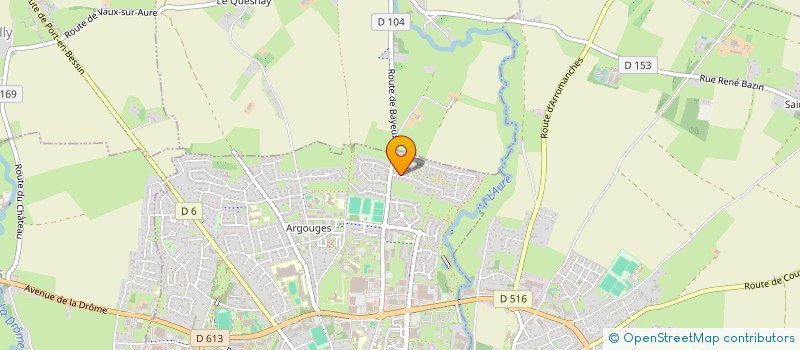 localisation de l'entreprise MONSIEUR NICOLAS LECOUTURIER  BAYEUX