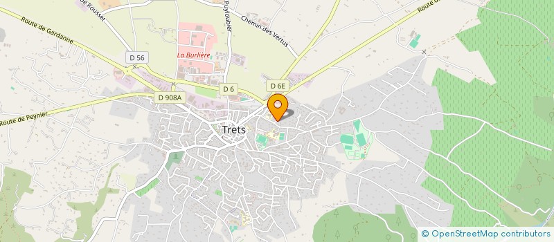 localisation de l'entreprise MONSIEUR NICOLAS LEDENT à TRETS