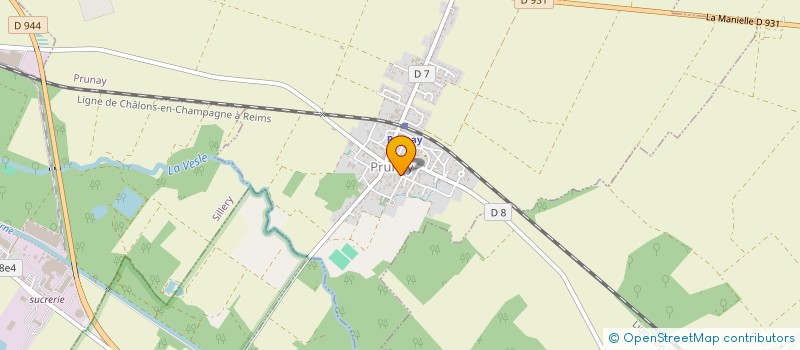 localisation de l'entreprise MONSIEUR NICOLAS LEDERNEZ  PRUNAY