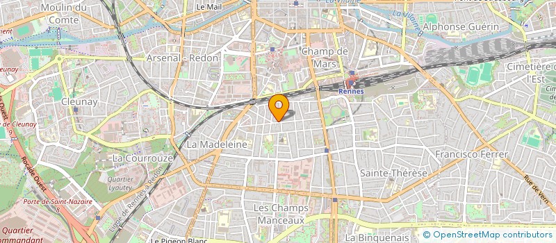 localisation de l'entreprise MONSIEUR NICOLAS LEDEZ à RENNES