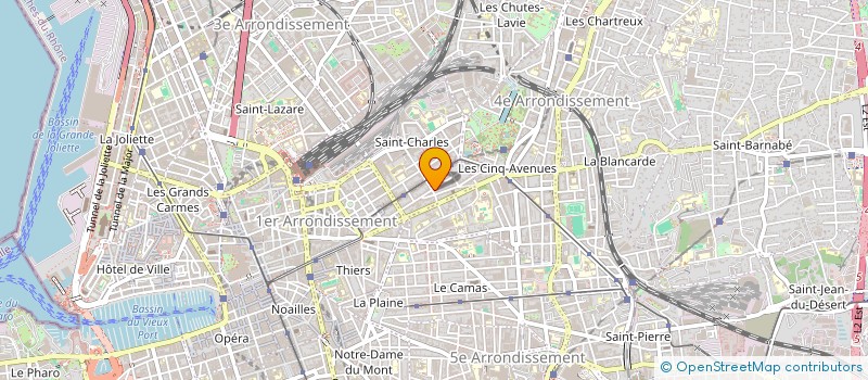 localisation de l'entreprise MONSIEUR NICOLAS LEDUC à MARSEILLE