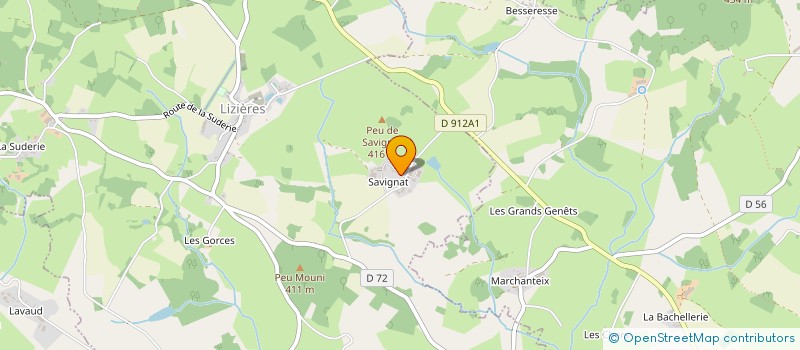 localisation de l'entreprise MONSIEUR NICOLAS LEFAURE à LIZIERES