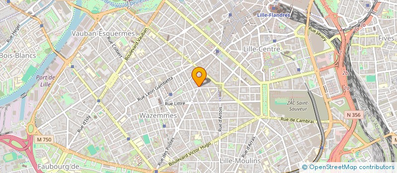 localisation de l'entreprise MONSIEUR NICOLAS LEFEBVRE à LILLE