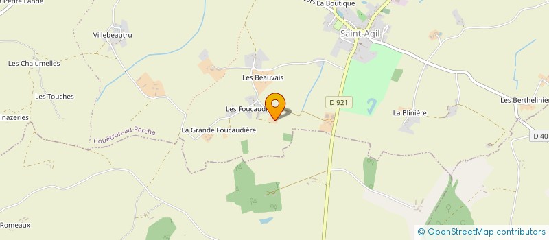 localisation de l'entreprise MONSIEUR NICOLAS LEFERT à COUETRON-AU-PERCHE