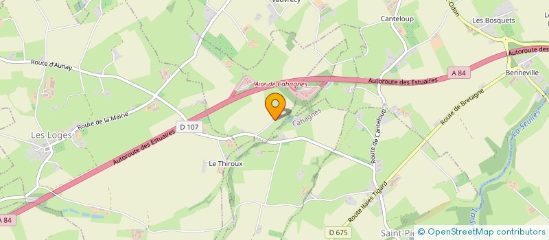 localisation de l'entreprise MONSIEUR NICOLAS LEFEUVRE  CAHAGNES