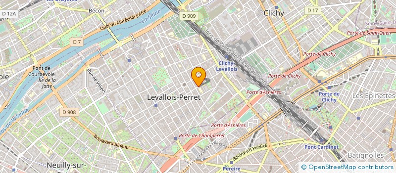 localisation de l'entreprise MONSIEUR NICOLAS LEFEVRE à LEVALLOIS-PERRET