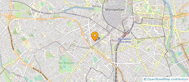 localisation de l'entreprise MONSIEUR NICOLAS LEFEVRE à MONTPELLIER