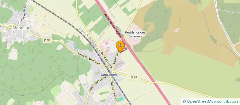 localisation de l'entreprise MONSIEUR NICOLAS LEFEVRE à SAINT-ERME-OUTRE-ET-RAMECOURT