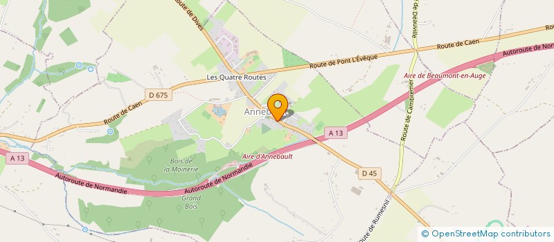 localisation de l'entreprise MONSIEUR NICOLAS LEFORT  ANNEBAULT