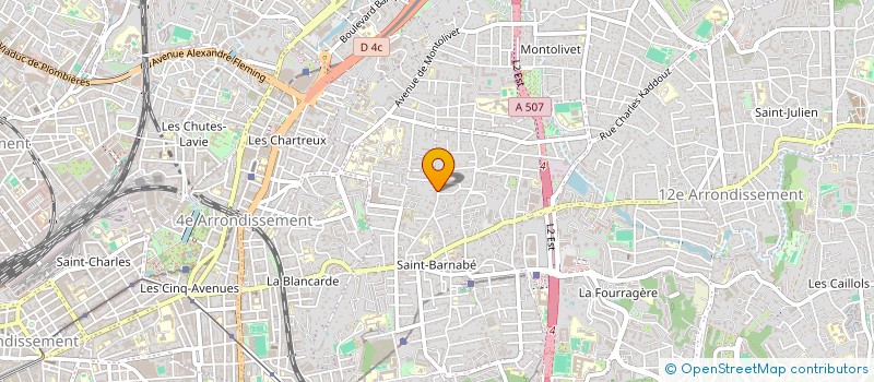 localisation de l'entreprise MONSIEUR NICOLAS LEGAY à MARSEILLE