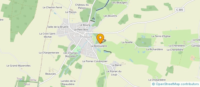 localisation de l'entreprise MONSIEUR NICOLAS LEGER  THILOUZE