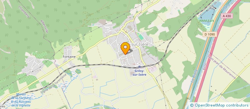 localisation de l'entreprise MONSIEUR NICOLAS LEGER à GRESY-SUR-ISERE