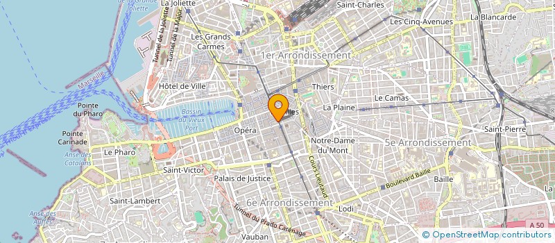 localisation de l'entreprise MONSIEUR NICOLAS LEGRAND à MARSEILLE