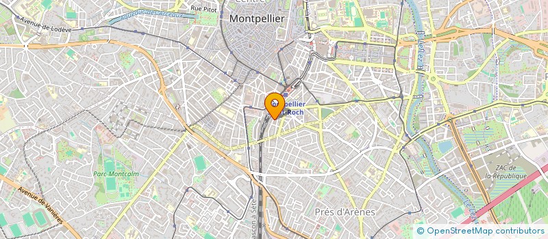 localisation de l'entreprise MONSIEUR NICOLAS LEGRAND à MONTPELLIER