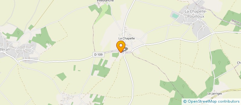 localisation de l'entreprise MONSIEUR NICOLAS LEGRAND à MELLERAN